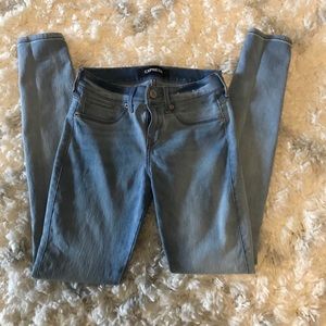 Express Light wash jegging jeans